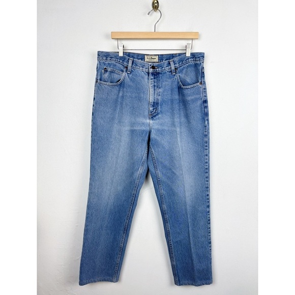 Vintage L.L. Bean Men’s Denim Jeans Sz 35x28